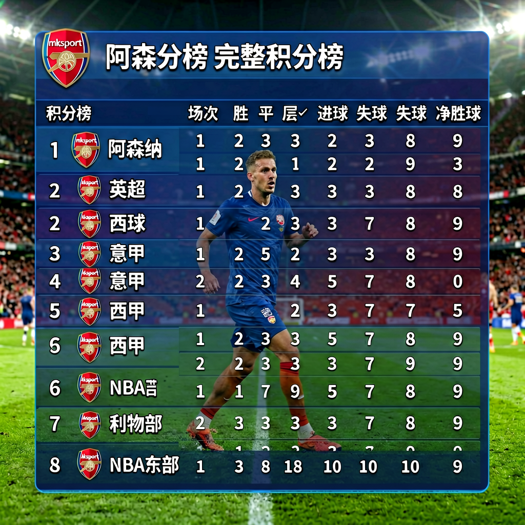 mk体育(mksport)官网-全球赛事直播与体育大数据平台 - 阿森纳、积分榜、完整积分榜、英超、西甲